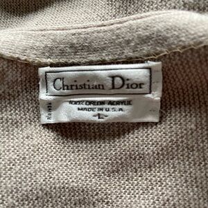 Christian Dior vintage men’s cardigan